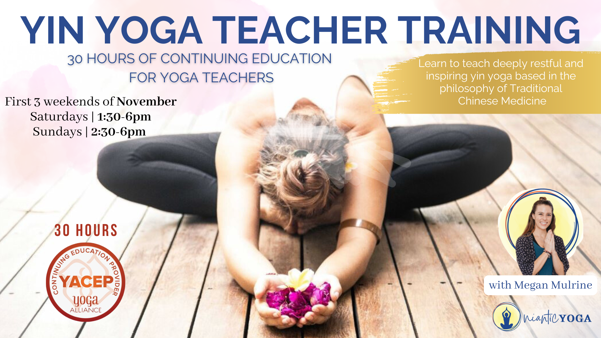 Yin Yoga Teacher Training - Niantic Yoga - Yin Yoga Teacher Certification